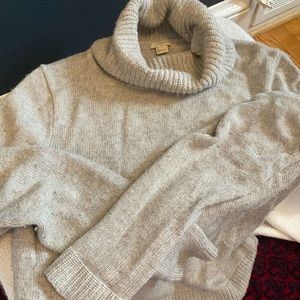 JCrew Cashmere TurtleNeck Sweater